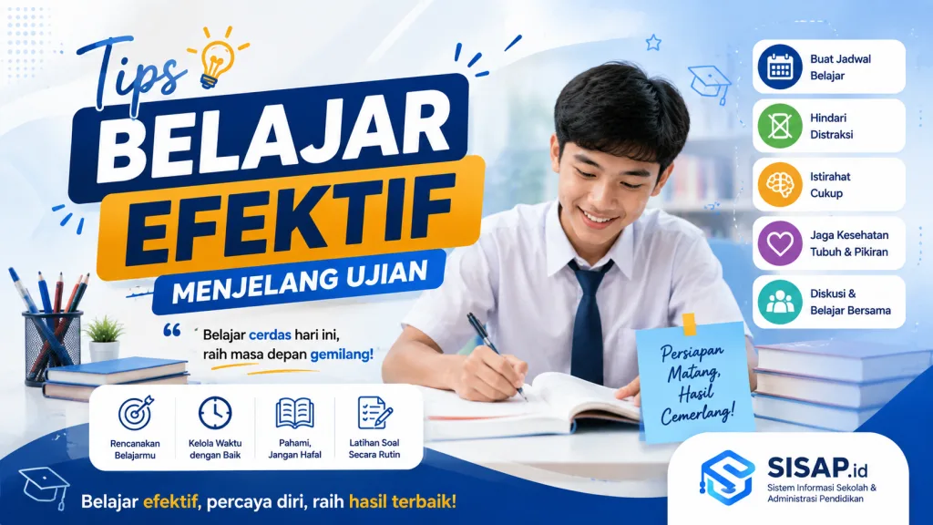 Tips Belajar Efektif Menjelang Ujian